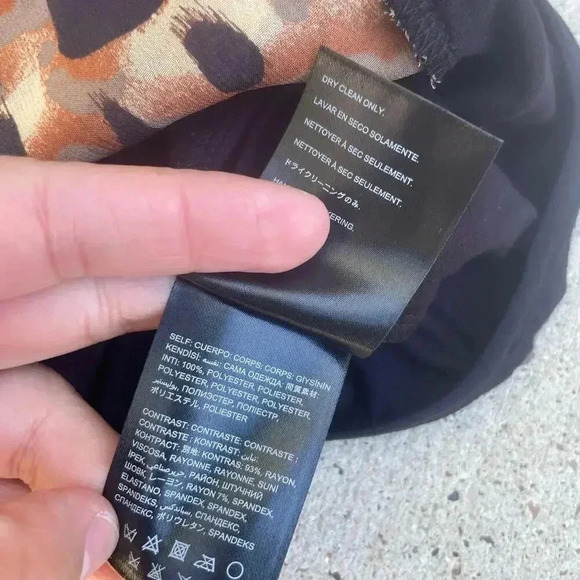 Vintage Y2K bebe womens‎ Small open front cheetah animal print bodysuit glam - Picture 6 of 8